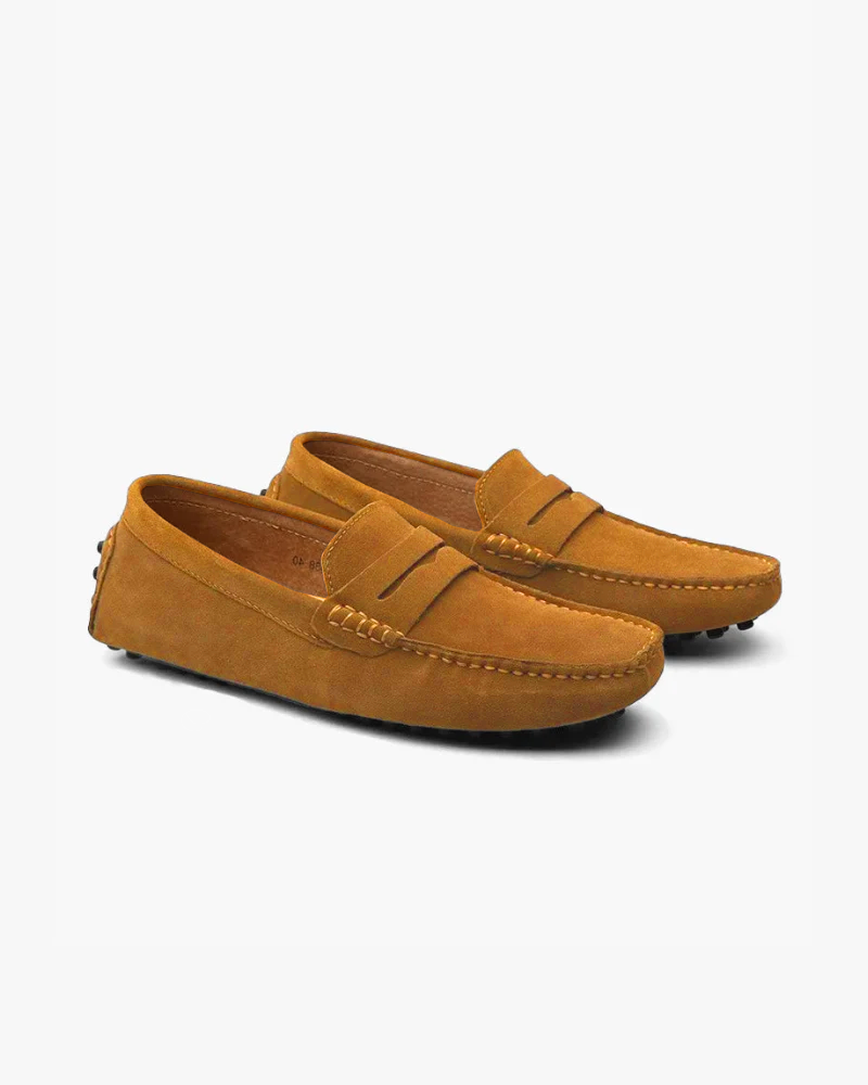 Suede Driver Slippers
