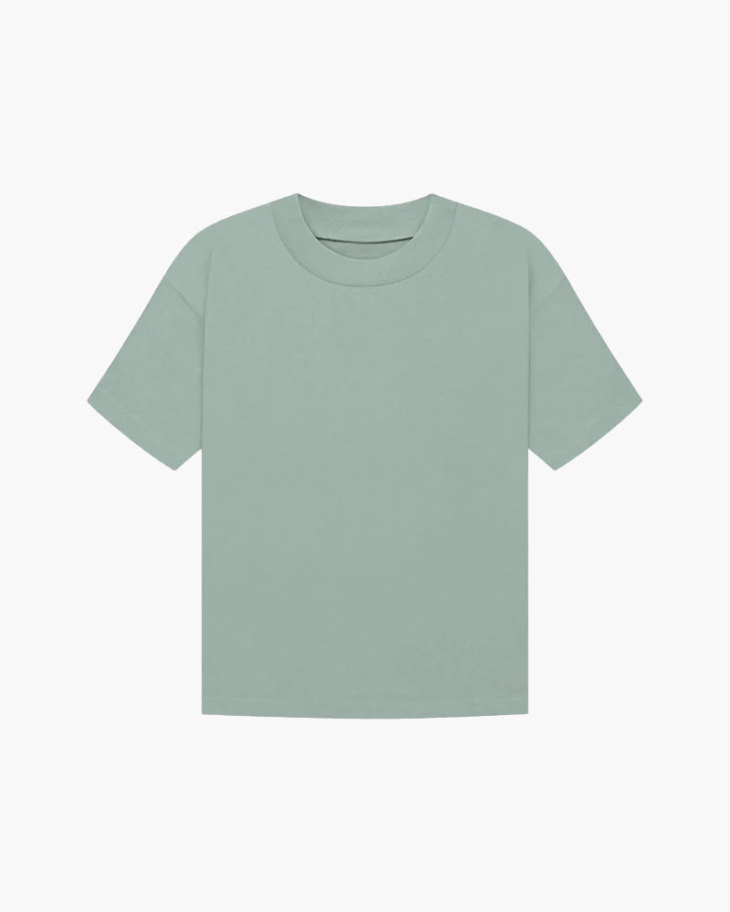 Refined Solid Color T-Shirt