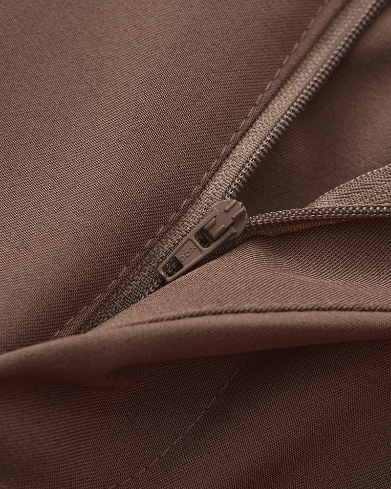 Parisian High-Waisted Trousers