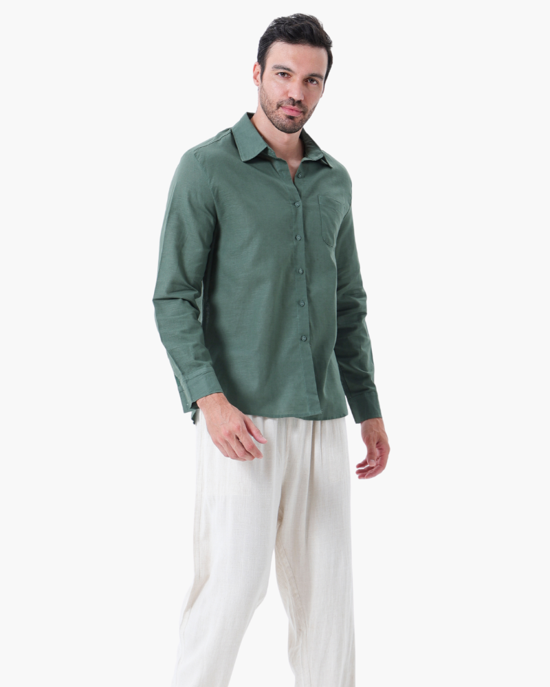 Heritage Linen Ensemble (Long Sleeve Shirt)