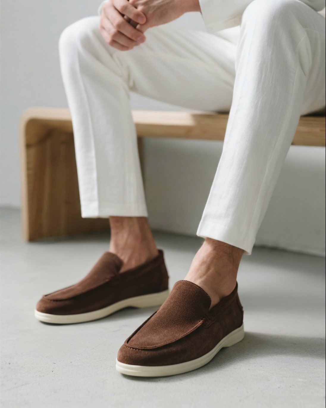 Suede Slippers of Timeless Elegance
