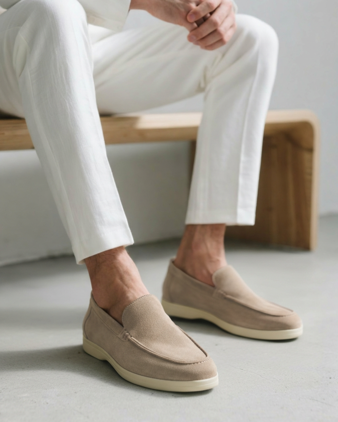 Suede Slippers of Timeless Elegance
